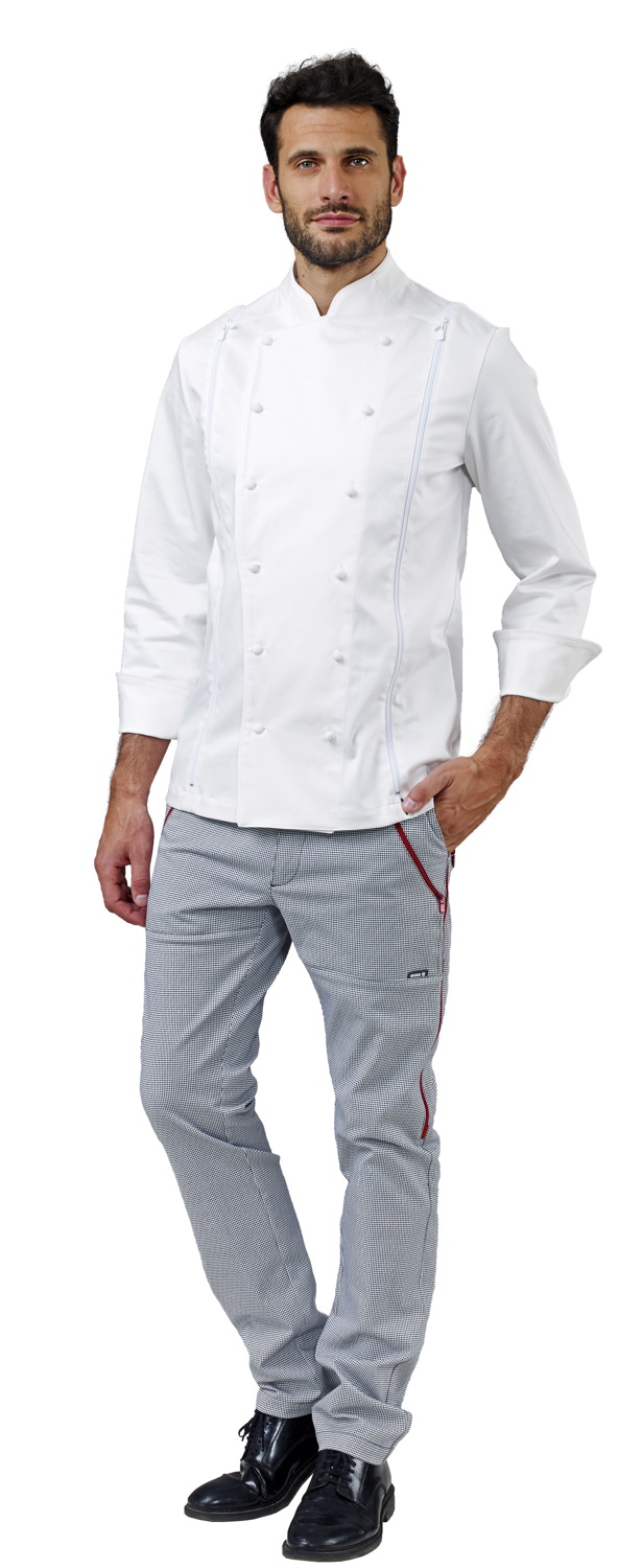 28GA0243 TRINITY GIACCA CHEF bianco 0001 1